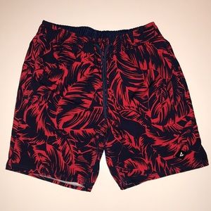 Sperry swim trunks small tropical